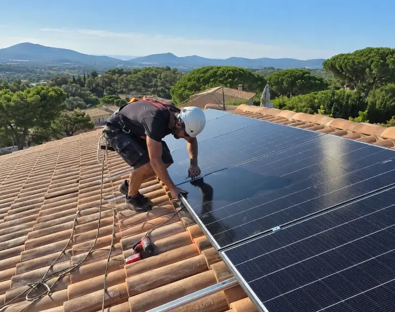 Installateur panneaux solaires Buellas — pose photovoltaïque sur toiture